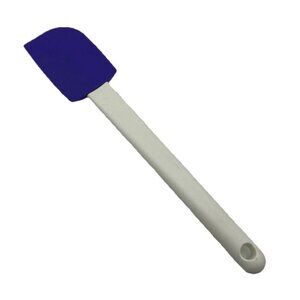 Tupperware Spatula Classic Silicone Scraper 12" Purple White 839OA-3 Cook Baking